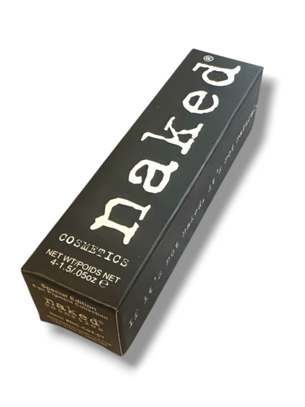 Naked Cosmetics Black Special Edition 4 shade Box